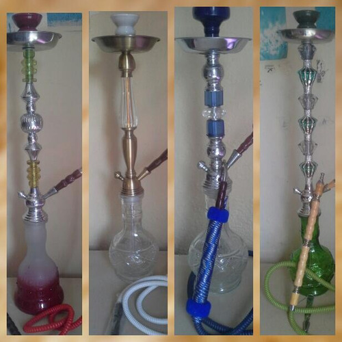 Imagen 5 de 10 de Arguile Pipa Arabe Hookah Grande 75cm