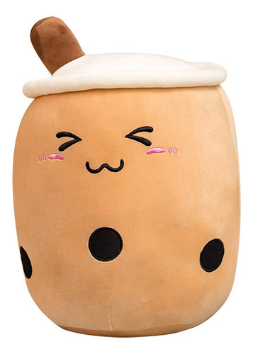 Taza De Peluche Bubble Tea, 24 Cm/35 Cm, Rellena De Leche