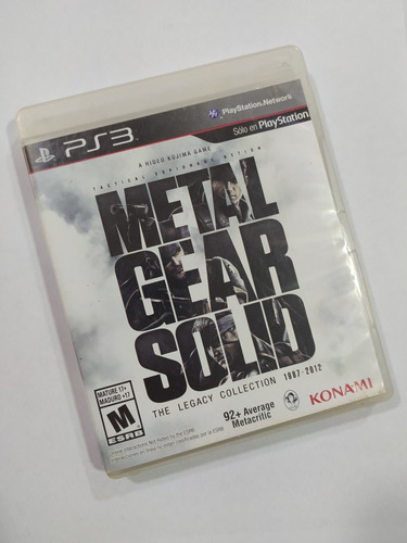 Metal Gear Solid The Legacy Collection - Ps3