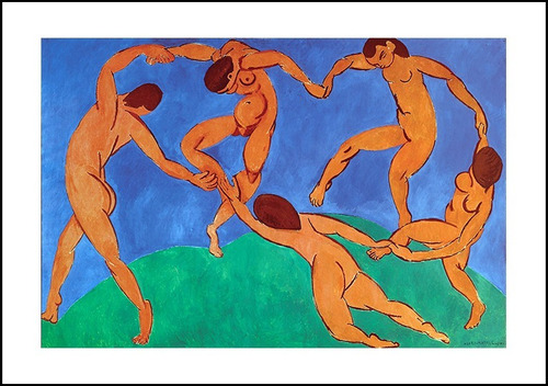 Lamina Fine Art La Danza Henri Matisse 70x50 Myc Arte
