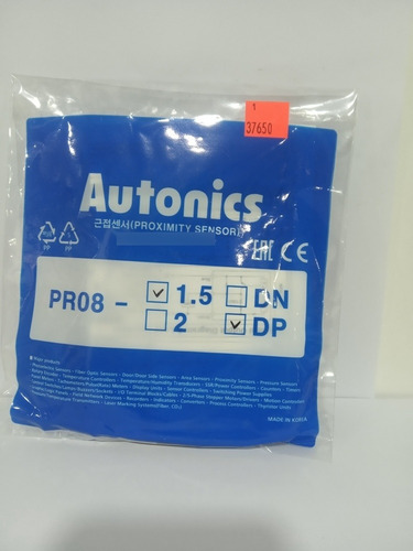 Sensor Inductivo Pro8-1,5dp Marca Autonics