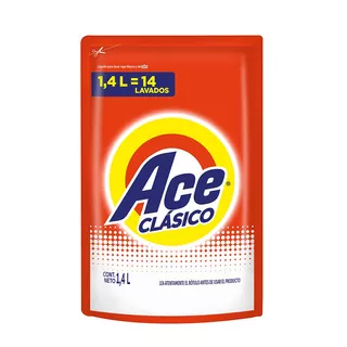 Jabón líquido Ace Clásico repuesto 1.4 L