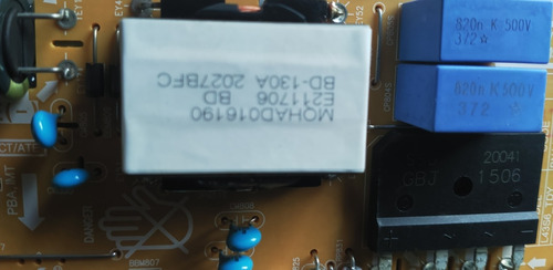Placa Fonte Tv Samsung Un 43 Tu 7020 G Original Da Tv . (Usado)