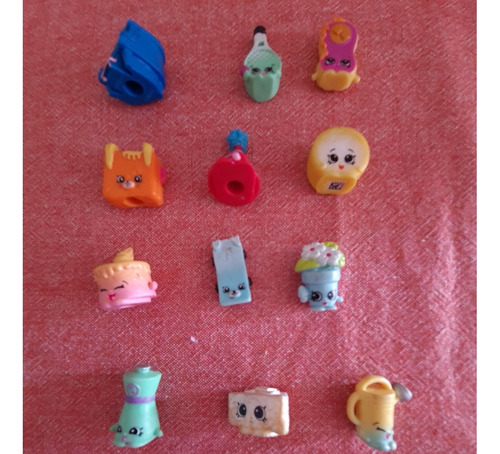 Shopkins Figuritas 15 Unidades Surtidos Diseños Original