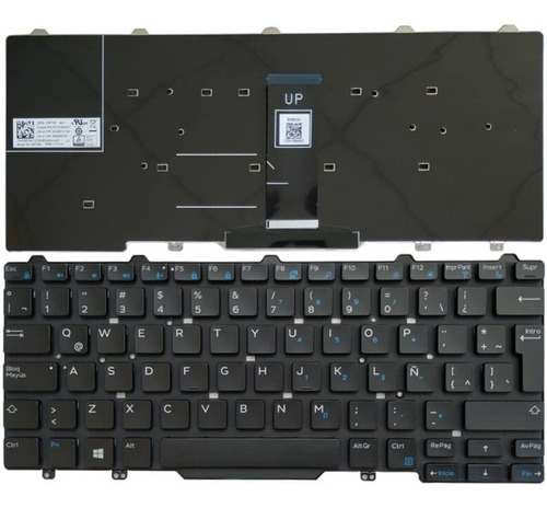 Teclado Compatible Dell Latitude 3340 3350 5488 5480 5490 Sp