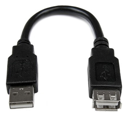 Cable Extensor Usb 2.0 Macho A Hembra De 15cm