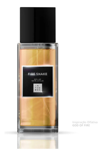 Perfume Fire Snake - In The Box - Edp 100ml | Original Lacrado - À Pronta Entrega