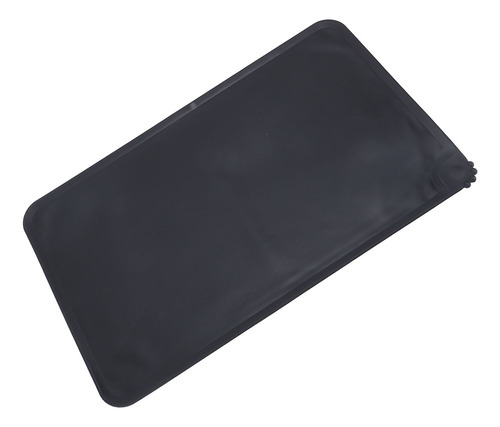 Alfombrilla Antideslizante De Silicona Negra Para Alimentaci