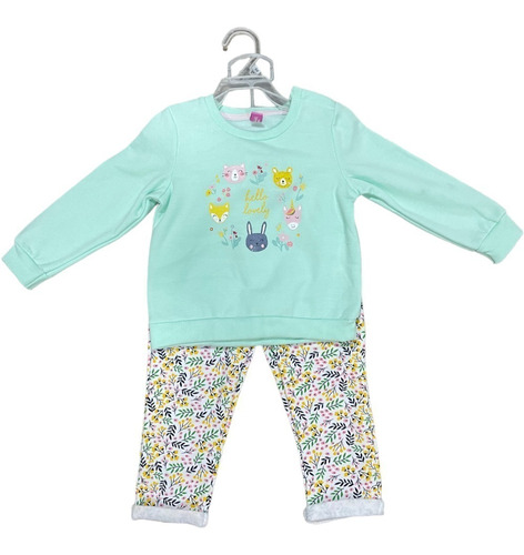 Conjunto Pijama Infantil Boulevard Baby Niña Envio Gratis