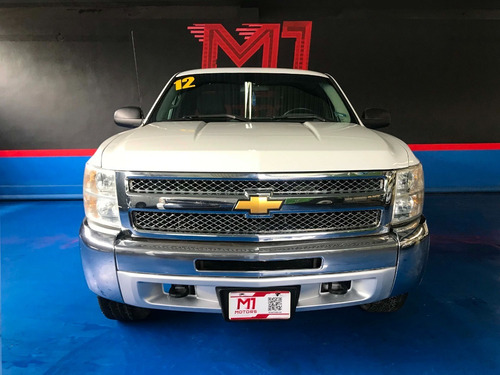 Imagen 2 de 9 de Chevrolet Silverado 2500 Cab Ext T/a 2012 Blanca