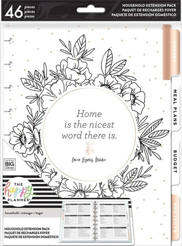 Me  My Big Ideas Home Extension Pack - The Happy Planner Scr