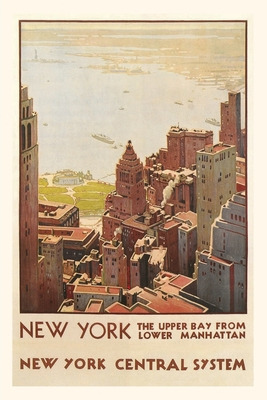 Libro Vintage Journal Travel Poster, New York City - Foun...