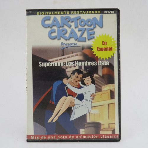 Dvd 062 Cartoon Craze Presenta -- Superman Los Hombres Bala