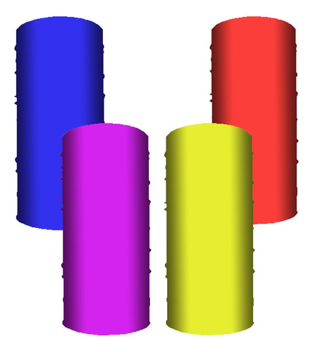 Bandanas Tubulares Sin Costuras - Color Varios Colores