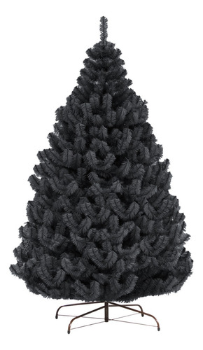 Arbol Navideño Artificial Frondoso Elegante Taxco 2.50 Mts Color Negro