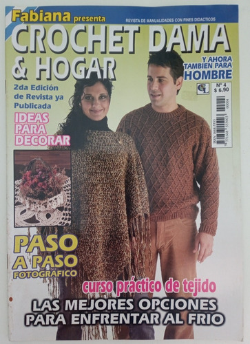 Revista Fabiana Presenta # 4 Crochet Dama Hogar 2005