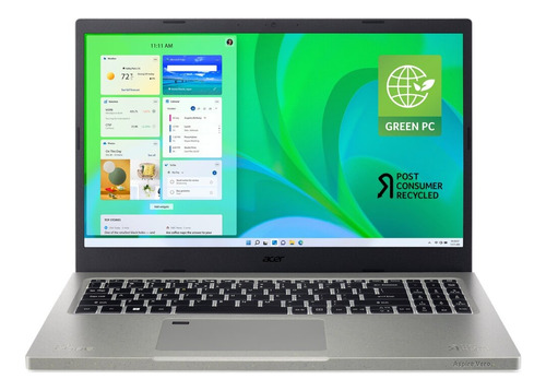 Notebook Acer Aspire Vero Core I5-1155g7 8gb 256g W11 H 15.6