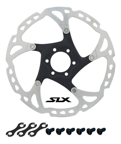 Rotor Disco Freno Shimano Slx Rt76 160mm 6 Pernos Ice Tech