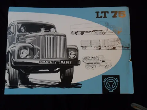 comprar Folleto Scania Vabis Lt75 No Manual Insignia Camion Antiguo