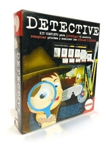 Juego Set Detective Kit Completo Investigar Antex En Cadia