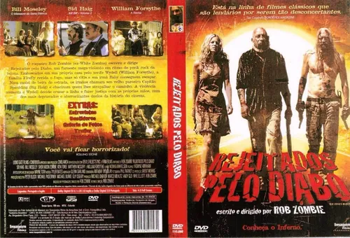 Dvd Lacrado Rejeitados Pelo Diabo Filme De Rob Zombie