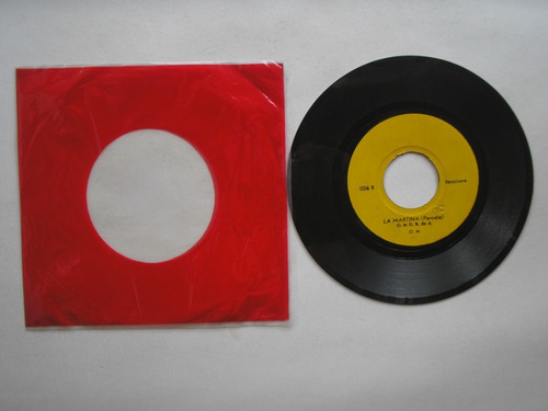 Disco 45rpm Luicito El Media Lengua La Martina Colombia