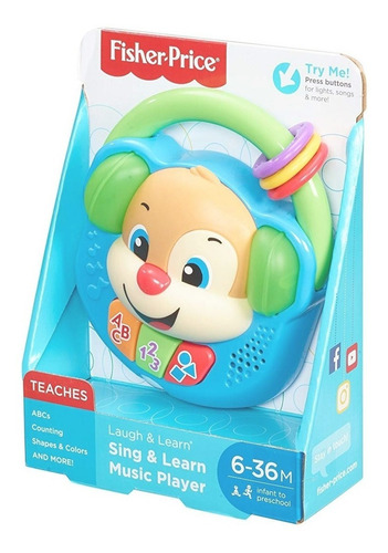 Fisher-price Juguete Ríe Y Aprende Reproductor Canta