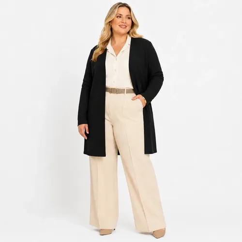 Cardigan Plus Size Inverno Quentinho E Elegante