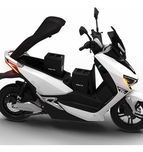 Imagem 3 de 10 de Scooter Moto Elétrica Voltz Ev1 Sport Amarela - 2 Bateria