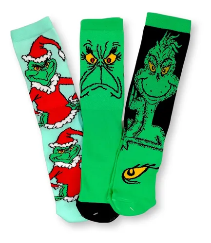 comprar Calcetas Navideñas Grinch, Navidad, Anti Navideño