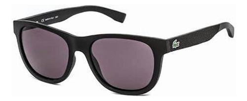 Lentes Gafas De Sol Lacoste L848s Full Rim Italy 54mm Suns Color Negro Color de la lente Gris Color del armazón Negro Diseño Clásico