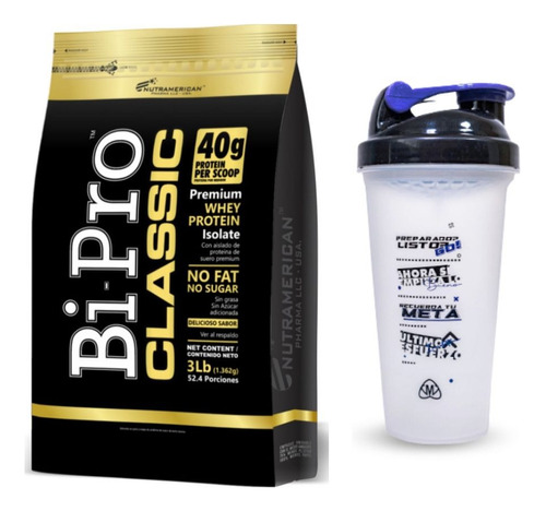 Proteina Bipro Classic 3 Libras - L a $69997