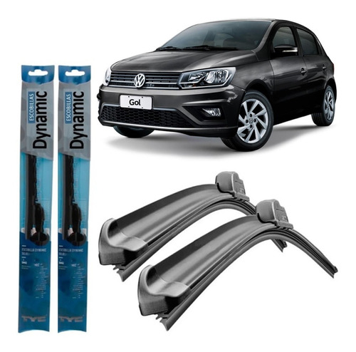 Juego Kit Escobillas Volkswagen Gol Trend 2019 2020 2021