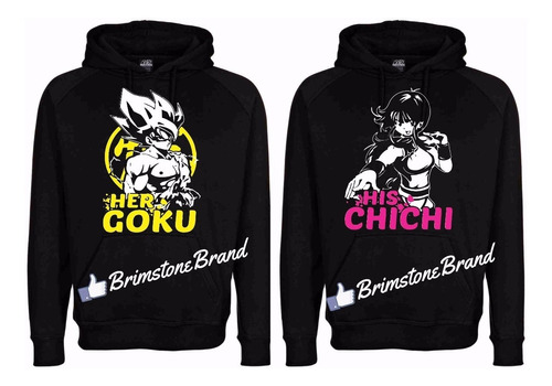 sudaderas para parejas dragon ball