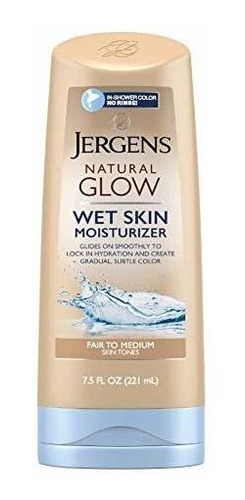 Jergens Natural Glow In-ducha Hidratante, Feria De Medio Ton