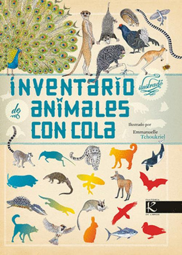 Libro Inventario Ilustrado De Animales Con Cola