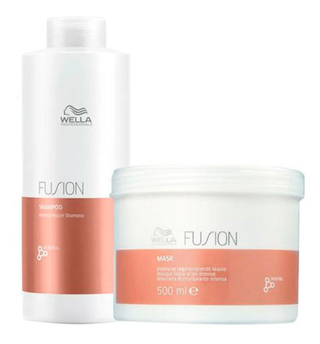 Wella Fusion - Shampoo 1000ml + Másc 500ml