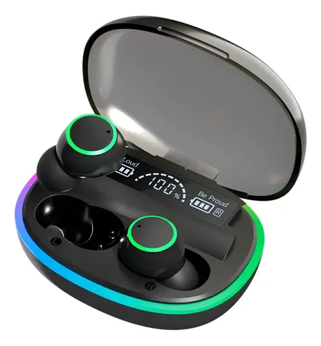 Imagen 1 del producto Auriculares In-ear Inalámbricos Luz Led Rgb V5.3 Soulmate 37