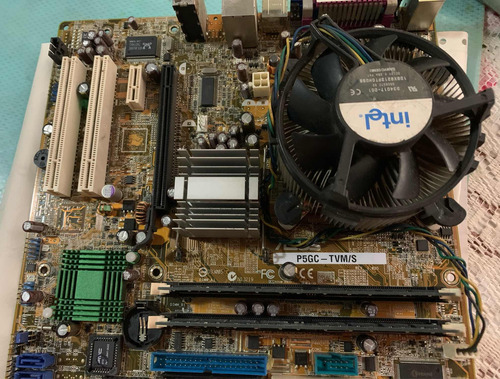 Targeta Socket 775 Asus Ddr2 2 Ghz Memoria, Procesador Y Fan (Usado)