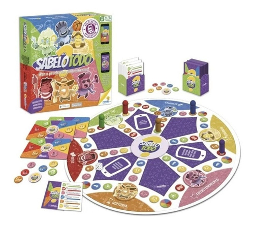 Juego Sabelotodo Juego De Mesa Ronda - Vamos A Jugar