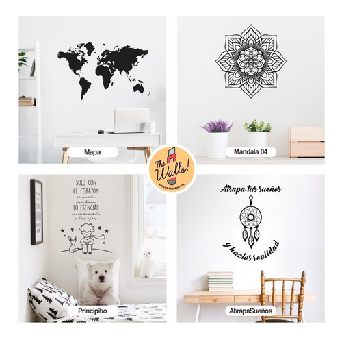 Imagen 6 de 10 de Vinilos Decorativos De Pared, Arboles Y Florales + Regalo!!!