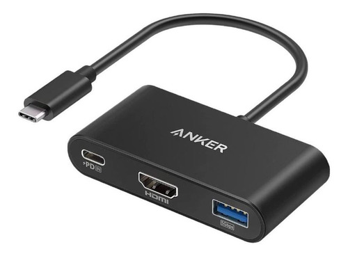 Imagen 4 de 7 de Adaptador Hub Usb-c Anker 3 Puertos Hdmi Usb 3.0 Usbc Pc Mac
