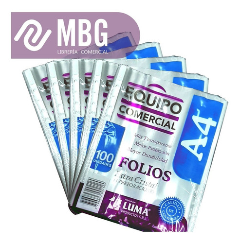 Imagen 2 de 6 de Folios A4 Luma Cristal X 500 Unidades