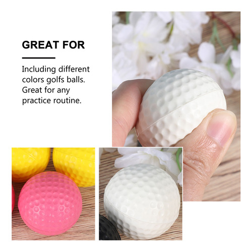 Pelotas De Entrenamiento Deportivo Para Golf, 24 Unidades