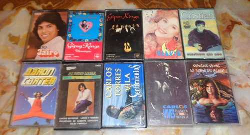 Lote Cassettes Originales Música Latina / Precio Por Unidad