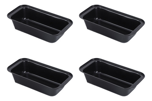 Caja Rectangular Antiadherente Para Tostadas, 4 Unidades, Pa