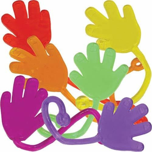 Giggle Time Sticky Hands | Surtido De Manos Pegajosas Para J