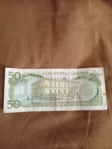 Billete De 50 Colones 1993