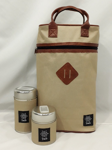 Imagen 4 de 5 de Equipo De Mate Set Matero | Bolso +yerbera +azucarera | Yuco