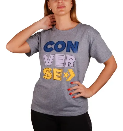 Remera converse mujer hotsell